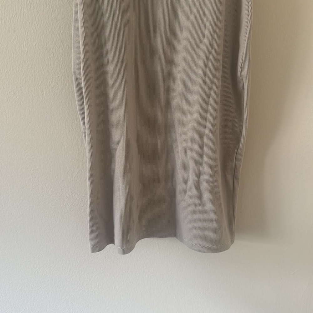 SKIMS COTTON RIB TANK MINI DRESS, ULTRA VIOLET, Size Medium, $60 - Picture 3 of 7
